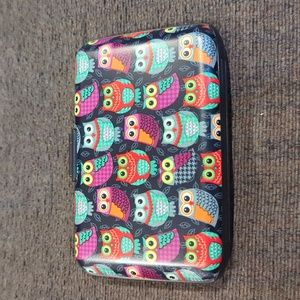 Hard shell card holder.